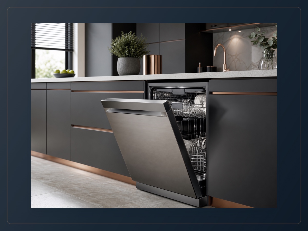 Modern dishwasher example